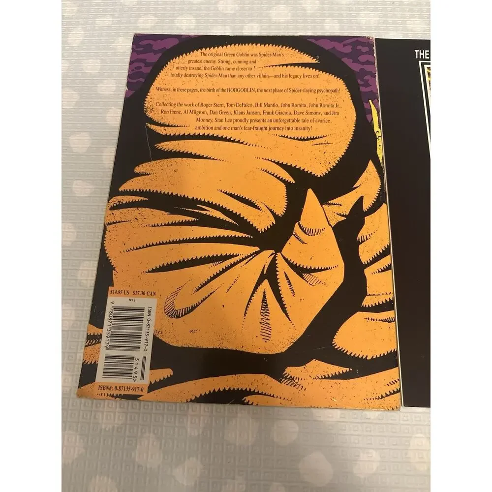 Marvel The Amazing Spider-Man The Origin of the Hobgoblin 1992 + 2 OOP Tpbs